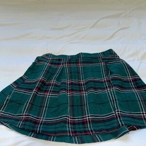 Copper Key plaid skirt